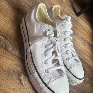 White Canvas Sneakers